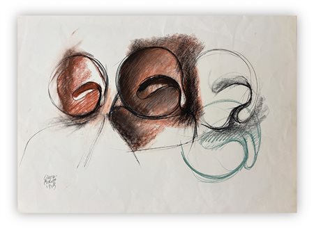 GIACOMO BENEVELLI (1925-2011) - Senza Titolo, 1973