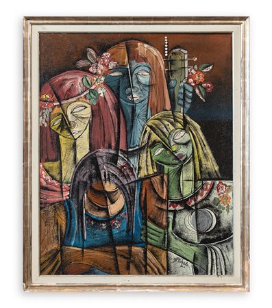 VITTORIO MARIA DI CARLO (1937-2015) - Senza Titolo, 1971