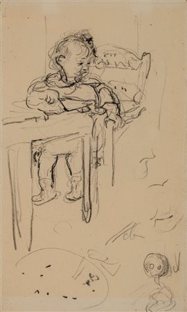 Édouard Vuillard (Cuiseaux 1868 - La Baule 1940)  - Figlio di Marcel Kapferer, 1922/'25