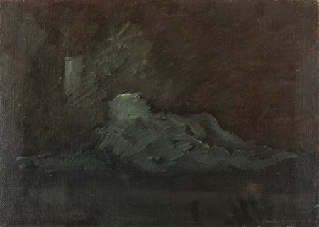 Costantino Guenzi (Milano 1926 - Milano 1989)  - Isola, 1977