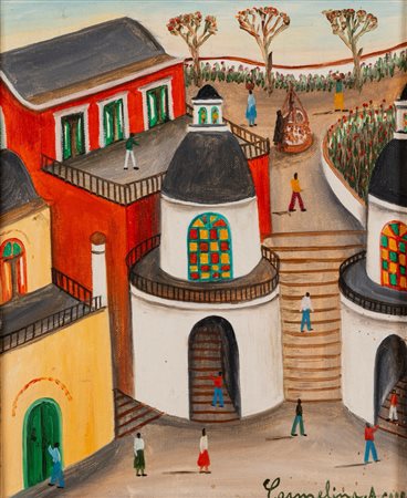 Carmelina di Capri (Capri 1920 - 2004)  - Chiesetta a Capri