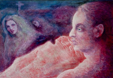 Aligi Sassu (Milano 1912 - Pollença 2000)  - La Deposizione, 1979