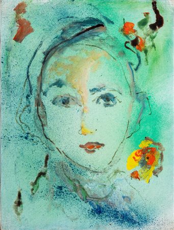 Ernesto Treccani (Milano 1920 - 2009)  - Volto 
