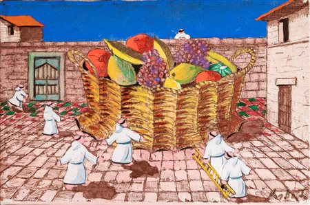 Norberto Proietti (Spello 1927 - 2009)  - La frutta