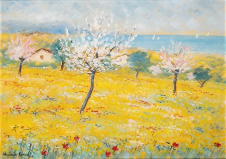 Michele Cascella (Ortona 1892 - Milano 1989)  - Paesaggio