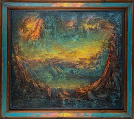 Franco Mulas (Roma 1938 - 2023)  - Paesaggio 3