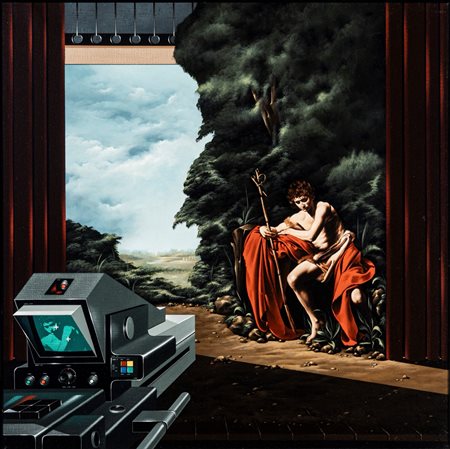Gerico (Somma Lombardo (VA)  1946)  - Museo vivo. Caravaggio performance "San Giovanni Battista", 1987
