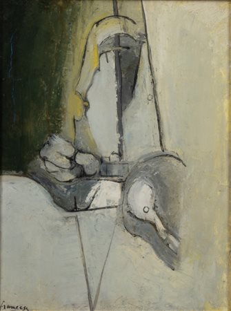 Franco Francese (Milano 1920 - Milano 1996)  - Notte stellata, 1969