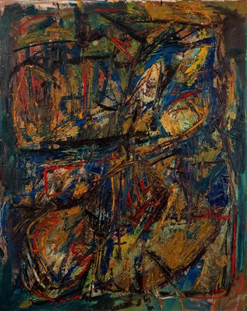 Giuseppe Allosia (Volterra 1910 - Genova 1983)  - Senza titolo, 1969