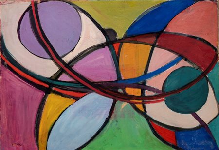 Pompeo Borra (Milano 1898 - 1973)  - Pittura astratta, 1948/'50