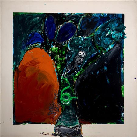 Mario Schifano (Homs 1934 - Roma 1998)  - Albero, 1991