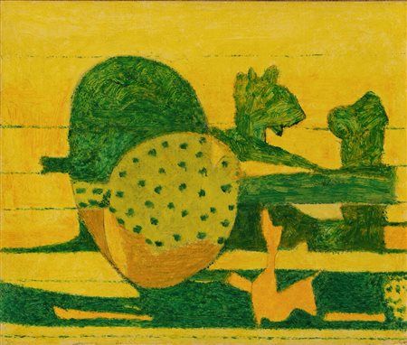 Enrico Della Torre (Pizzighettone 1931 - Teglio 2022)  - Pittura, 1976