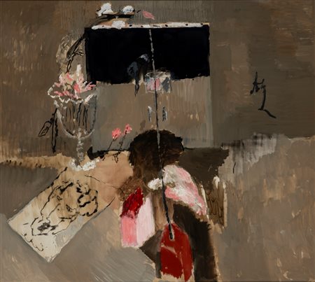 Alberto Gianquinto (Venezia 1929 - Jesolo 2003)  - Senza titolo, 1986