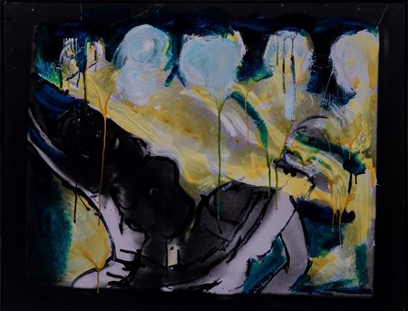 Mario Schifano (Homs 1934 - Roma 1998)  - Senza titolo, 1992