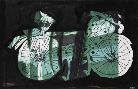 Renato Volpini (Napoli 1934 - Milano 2017)  - Moto, 1999
