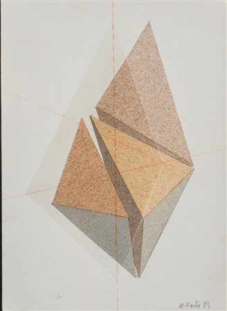 Michele Festa (Milano 1931 - 2010)  - Senza titolo, 1989