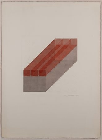 Carlo Nangeroni (New York  1922 - Calice Ligure 2018)  - Senza titolo, 1972