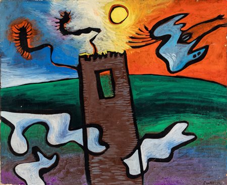 Dartel (Anton Lutgerink) (1930 - 2012)  - Senza titolo, 1963