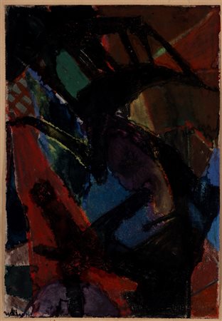 Galliano Mazzon (Camisano Vicentino 1896 - Milano 1978)  - Canto silenzioso, 1949