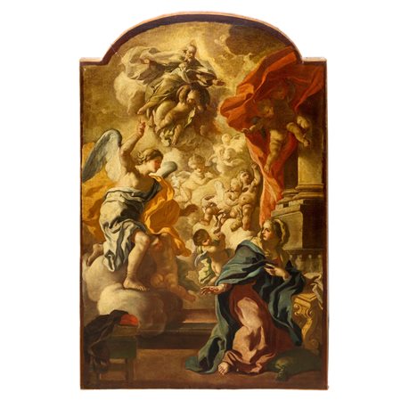 Francesco De Mura (bottega di) (Napoli 1696 - 1782)  - Annunciazione