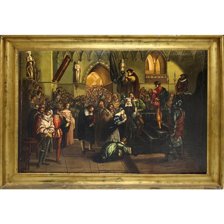 Maria Stuarda al patibolo