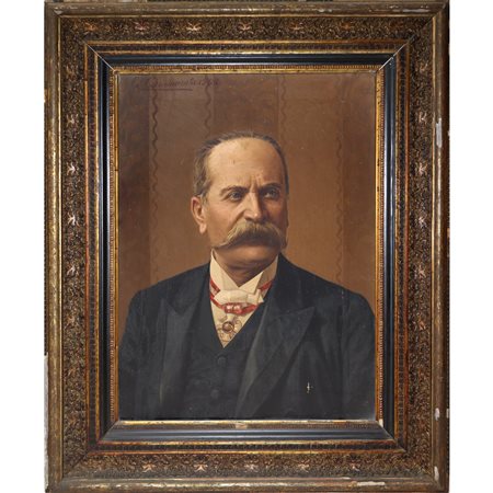 Ritratto di uomo con baffi