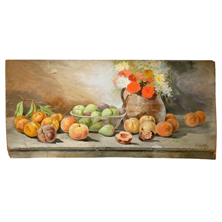 Gaetano Cajani - Natura morta di frutta