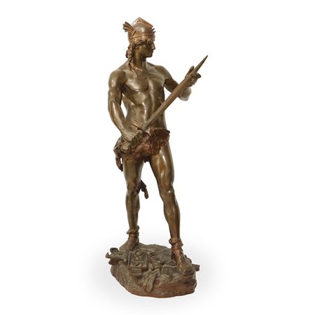 André Paul Arthur Massoule (1851 - 1901)  - Le Gaulois Vainqueur