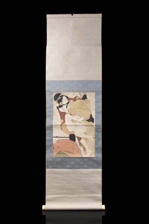 KITAGAWA UTAMARO<BR>Giappone 1753 ca - 1806<BR>Xilografie eseguita su carta