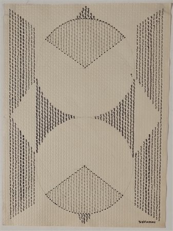 MAZZON GALLIANO Camisano Vicentino (Vi) 1896 Senza Titolo 1968 Pennarello su...
