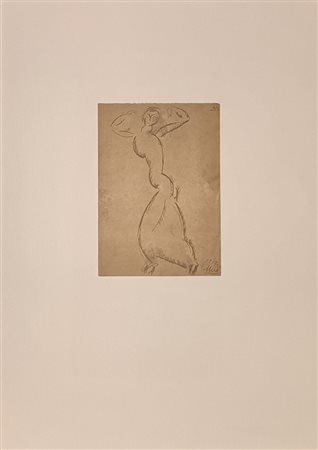 MIRÒ JOAN Barcellona (Spagna) 1893 Danseuse 1987 Stampa 52,00x37,00...