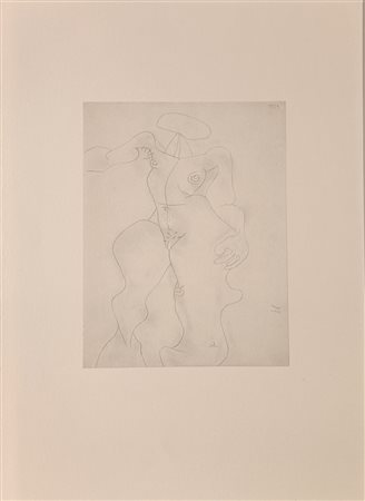MIRÒ JOAN Barcellona (Spagna) 1893 Nu de femme 1987 Stampa 51,00x36,00...