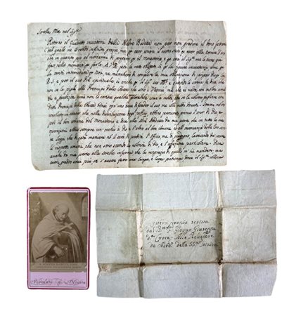 Manoscritto autografo di San Giovan Giuseppe della Croce (1654-1734), datato...