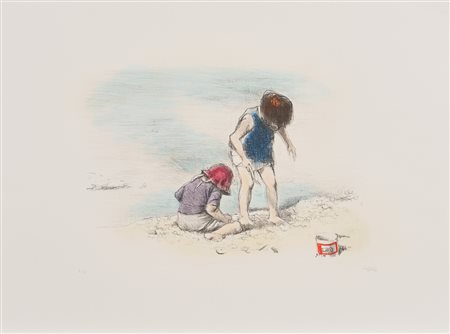 GIOVANNI CAPPELLI, Bambini in spiaggia