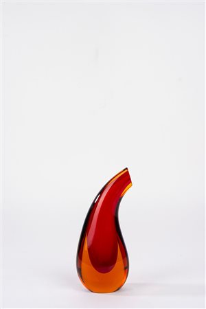 Etro - Vaso monofiore in vetro rosso