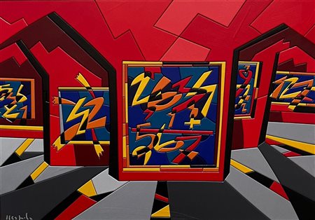 Ugo Nespolo “Conto in rosso”