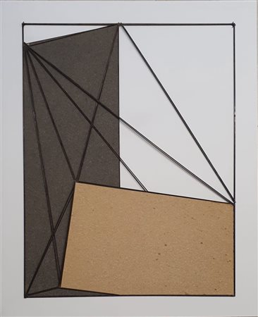 Giuseppe Uncini “Spazio di ferro n.11” 1996