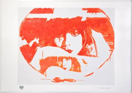 Giosetta Fioroni “Doppio Liberty Orange”