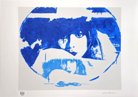 Giosetta Fioroni “Doppio Liberty Light Blue”