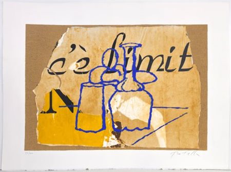 Mimmo Rotella "Morandiana"