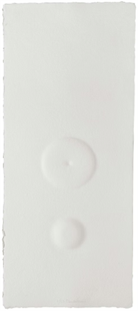 Agostino Bonalumi “Ridente sillaba” 1994