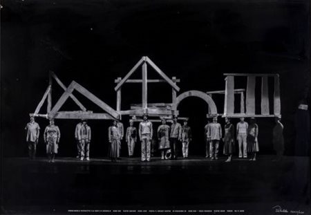 Michelangelo Pistoletto "La gente di Corniglia" 1981