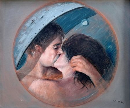 Mario Russo "Il bacio" 1974