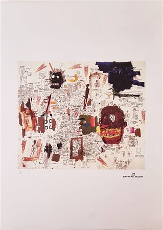 BASQUIAT JEAN-MICHEL New York 1960 - 1988 "Senza titolo"