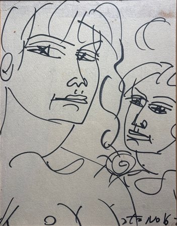 Tono (1906 - 1985) 
Figure 1967
Pennarello su carta 27 x 21 cm