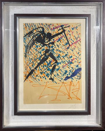 Salvador Dalì (1904 - 1989) 
Mystical exaltation 
 65 x 47 cm