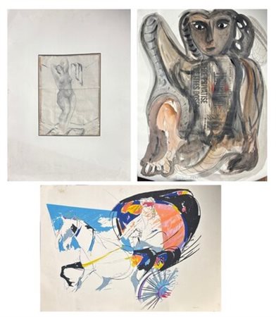  
AA.VV. Un disegno, un acquerello e una stampa 
 