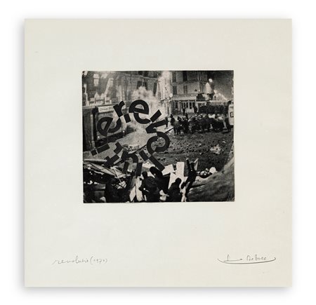 PAUL DE VREE (1909-1982) - Revolutie, 1972