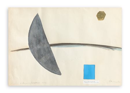 ARTURO VERMI (1928-1988) - Colloquio: Luna Terra Sole, 1971