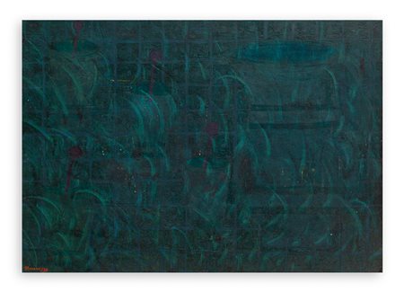 GALLIANO MAZZON (1896-1978) - Prato marino, 1960